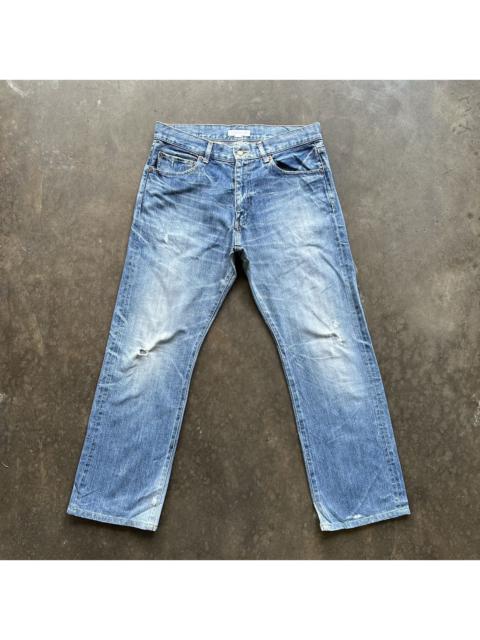 Other Designers Japanese Brand - Vintage Tommy Raw Denim Jeans Made In Japan Size 34