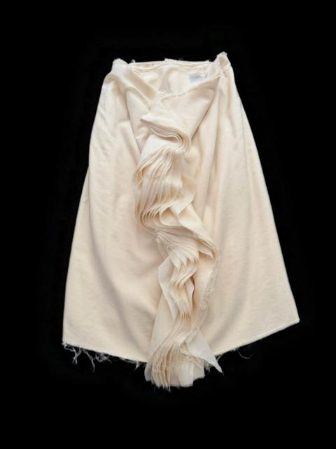 Comme Des Garçons Comme Des Garcons 1998 Midi White Skirt