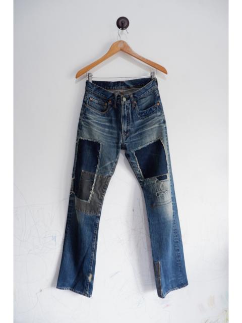 Kapital Vintage Blue Blue Japan Boro Patchwork Jeans