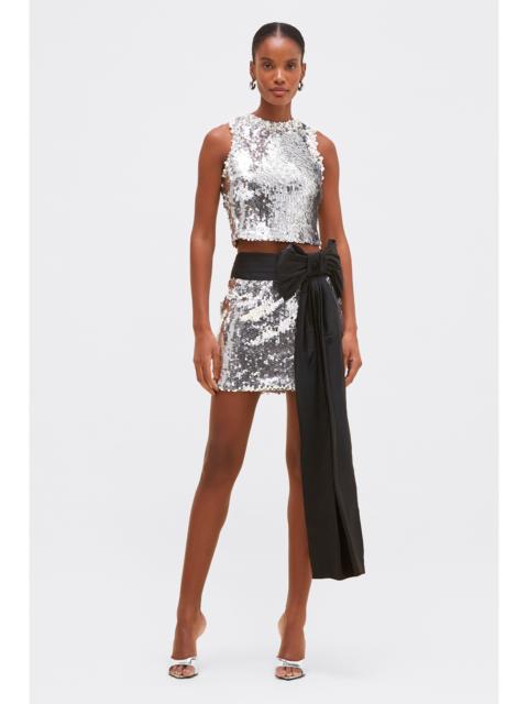 PatBO MOONLIGHT SEQUIN MINI SKIRT