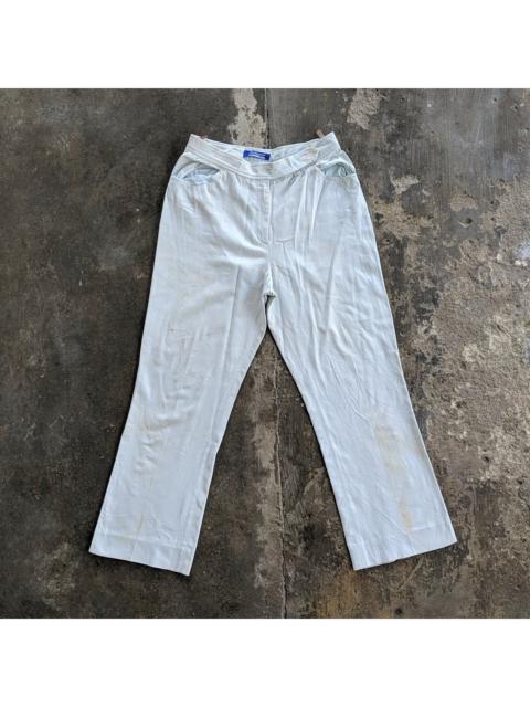 Burberry Vintage Burberry Blue Label Trousers Casual Pants