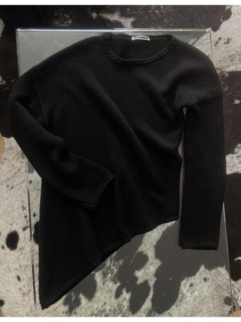 Jil Sander Jill Sander black crew neck sweater