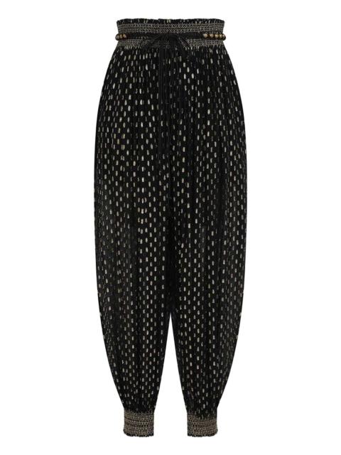 Zimmermann RHIANNON METALLIC HAREM PANT