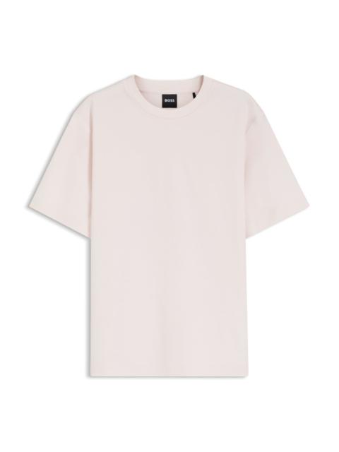 BOSS RELAXED-FIT T-SHIRT IN MERCERIZED COTTON