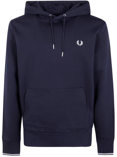 Fred Perry "Fred Perry" Tipped Hooded Sweatshirt