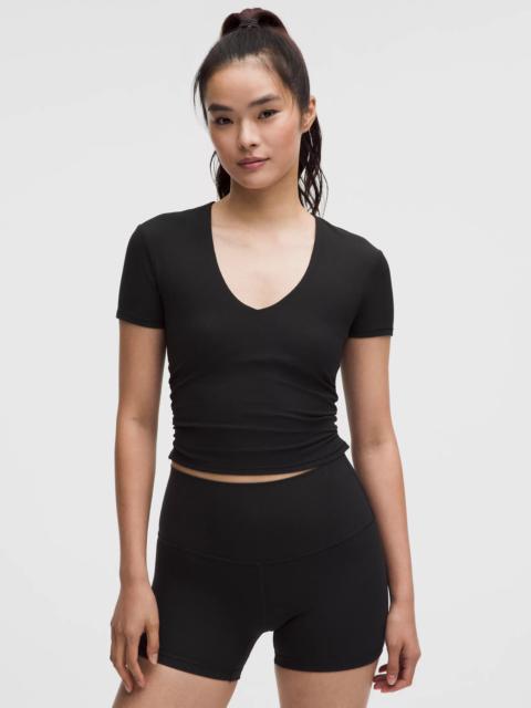 lululemon All It Takes Ribbed Nulu V-Neck T-Shirt *B–D Cups