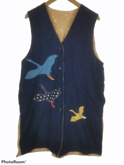 Other Designers Designer - Japanese Traditional Indigo Vest
