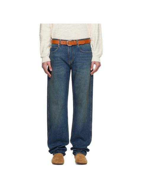 Isabel Marant Blue Lewys Jeans