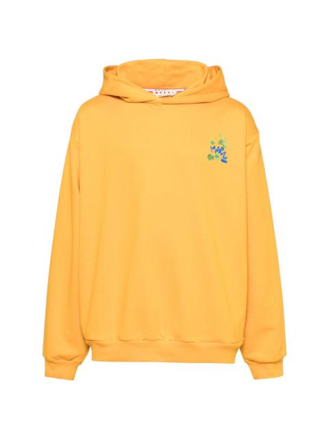 Dripping Flower Logo hoodie