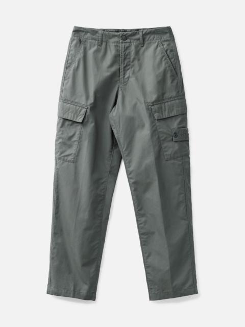 Stone Island WEATHERPROOF COTTON CANVAS_STONE ISLAND GHOST CARGO TROUSERS