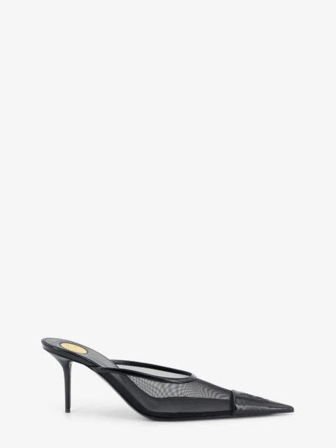 SAINT LAURENT Saint Laurent Renée Mesh Pump With Cassandre Toe