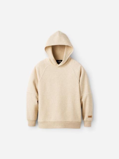 UGG ® Women's Classic Hoodie Cotton Blend/Recycled Materials in Sand Heather