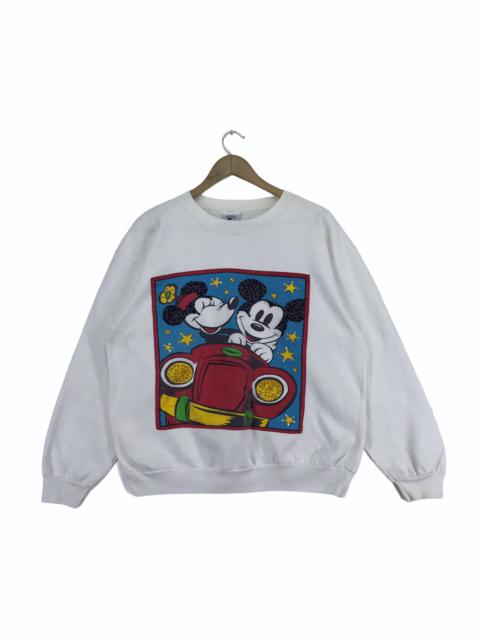 Other Designers Mickey Mouse - Vintage Mickey And Minnie Mouse Sweatshirt