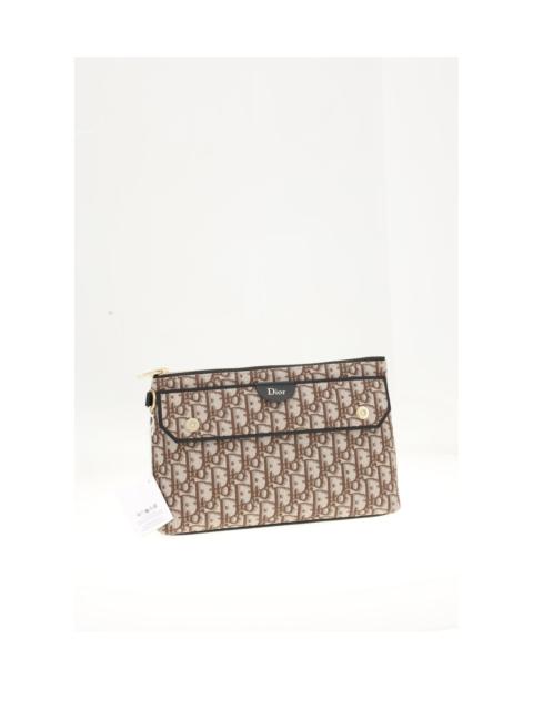 Dior Dior Homme Jet Triangle Pouch Oblique Marron