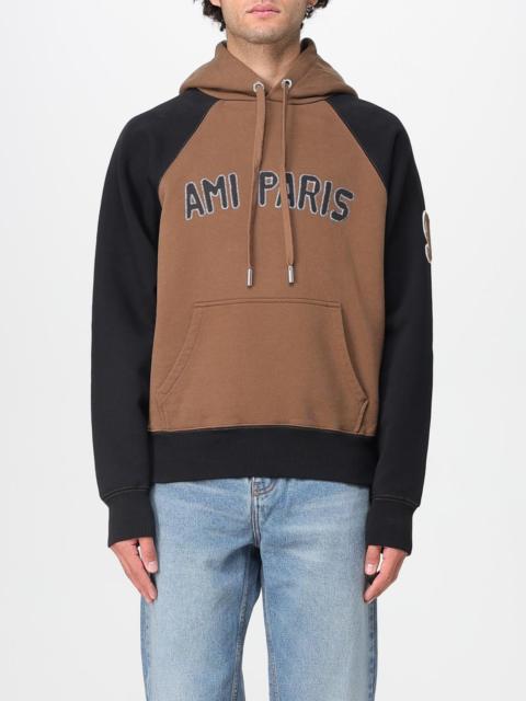 AMI Paris AMI PARIS Sweatshirt Men color Brown
