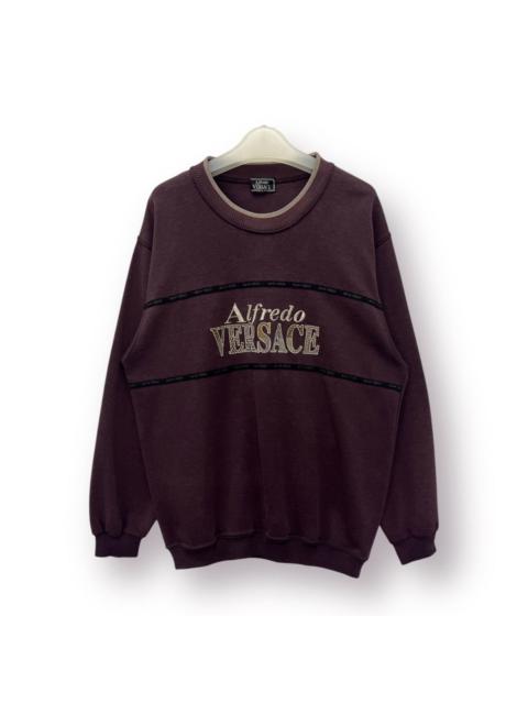 Other Designers 🔥 Vintage Alfredo Versace Roundneck Sweatshirt - L