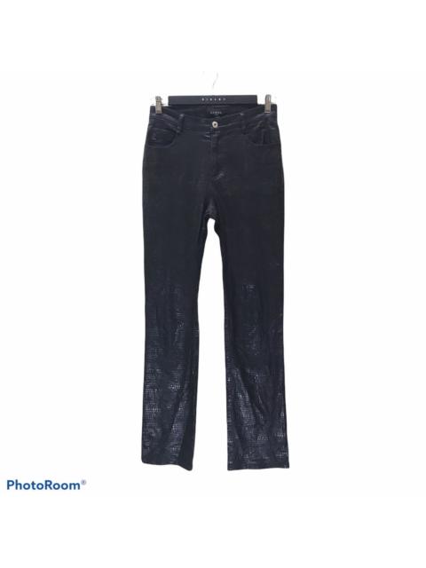 Other Designers Guess × Leather - Vintage Guess PU Leather Elastine Pants Streetch