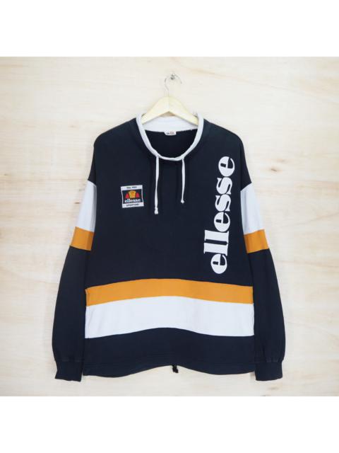 Other Designers Vintage 90s ELLESSE Sportivo Dal 1959 Big Logo Spellout Sweater Sweatshirt Pullover Jumper