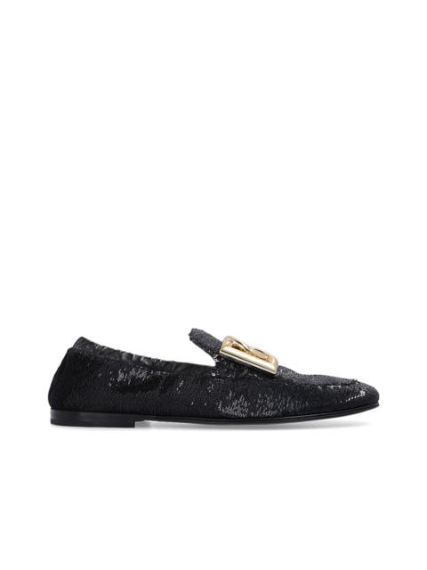 Dolce & Gabbana Ariosto Paillettes Loafers Men