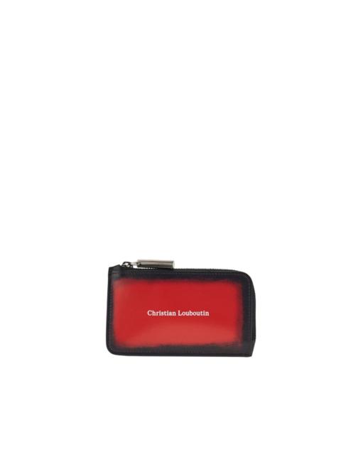 Christian Louboutin Christian Louboutin Men Brushed Leather 'Canopy' Card Holder