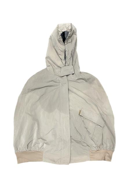 Brunello Cucinelli BRUNELLO CUCINELLI SLEEVE LESS WITH HOODIES PONCHO STYLE