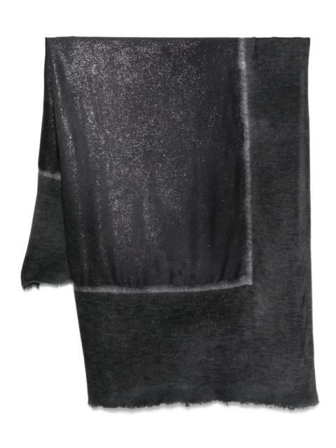 Avant Toi Introducing the exquisite "STAR DUST" EFFECT FOULARD SCARF by AVANT TOI, a luxurious accessory that 