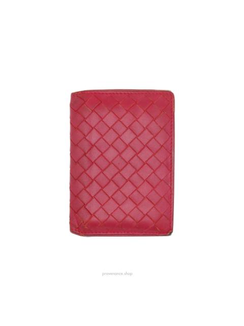Bottega Veneta Pocket Organizer Wallet - Raspberry
