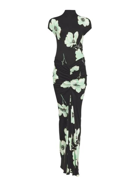 Alaïa Alaia Women Draped Dress With Print