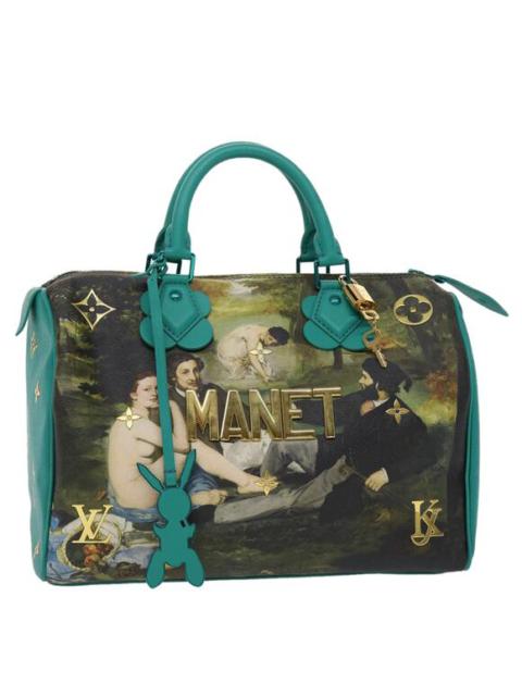 LOUIS VUITTON Masters Collection MANET Speedy 30 Hand Bag M43304