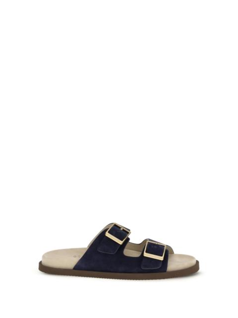 Brunello Cucinelli Brunello Cucinelli Men Suede Sandals