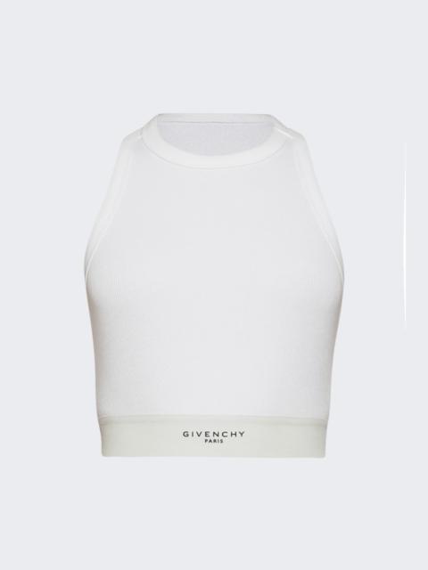 Givenchy Cropped Tank Top White