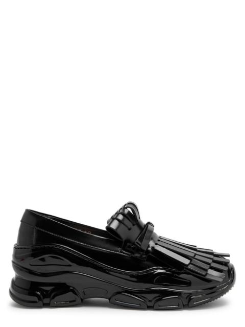 Simone Rocha Simone Rocha Tracker Loafer Fringed Leather Sneakers