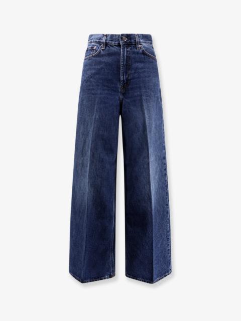 TOTEME Toteme Women Wide Leg Organic Cotton Jeans