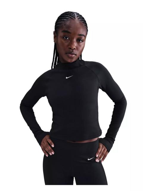 Nike Women's Pro Dri-FIT Long-Sleeve Top -Black