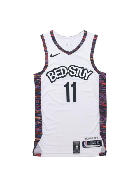 Nike Brooklyn Nets City Limited Kyrie Irving 11 Basketball Jersey Men's White AV4559-102