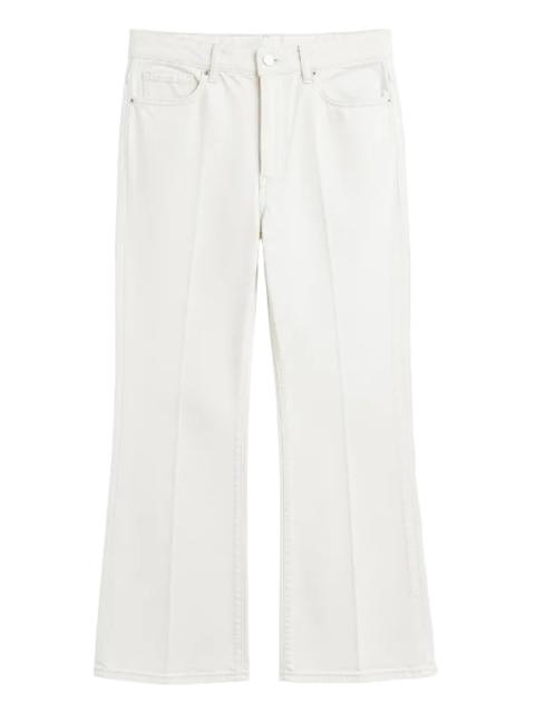 TOTEME Kick Flare Denim in Off White