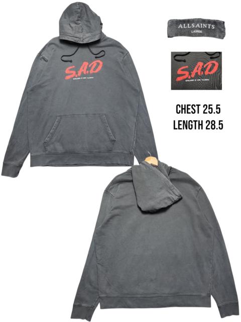 Other Designers Allsaints × Sad Boys - AllSaints Underground Hoodie Sad