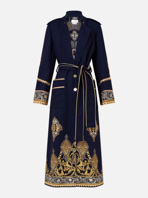 CAMILLA LONG MILITARY COAT