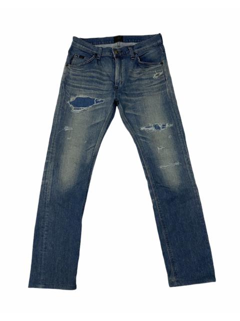 Other Designers Lee Exclusive Union Made X Nano Universe Patchwork Jeans