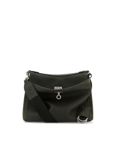 BALENCIAGA BALENCIAGA Rodeo Messenger Small Black Leather Crossbody Bag