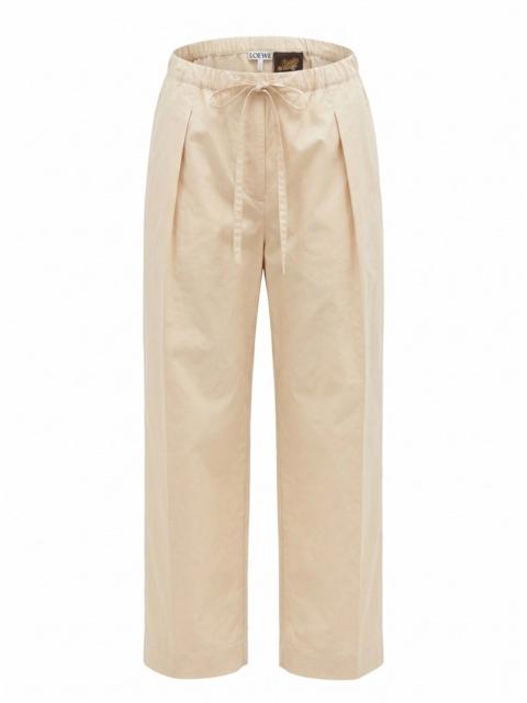 Loewe Loewe Women Paula`S Ibiza Cropped Elasticated Pants