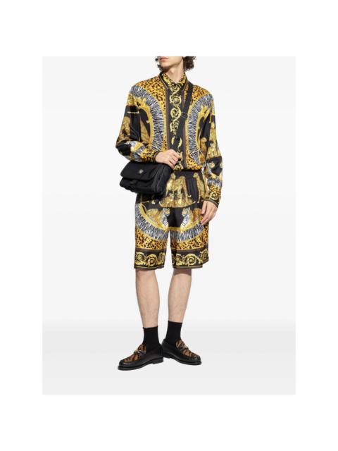 VERSACE Versace Black Shorts - Bermuda Shorts Men