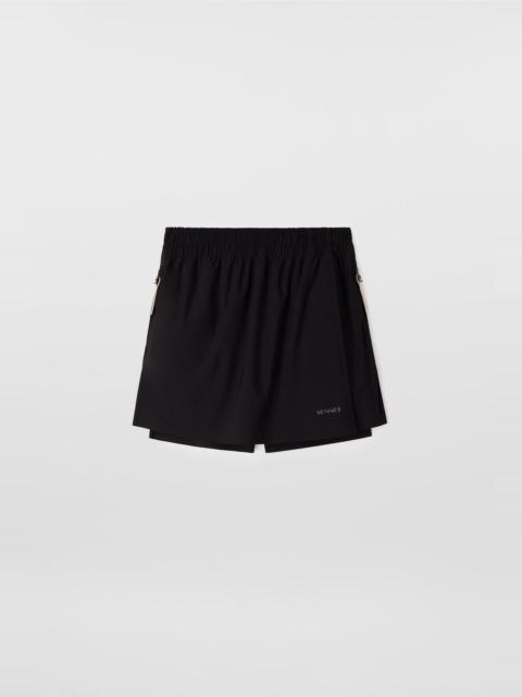 SUNNEI ELASTIC MINI SKIRT / black