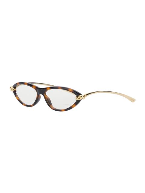 Bottega Veneta Bottega Veneta Women Injected Cat Eye Sunglasses