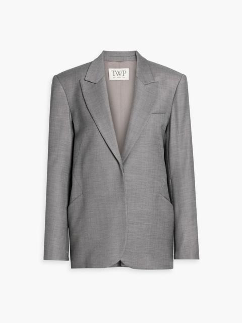 TWP Perfect Boyfriend wool-blend crepe blazer