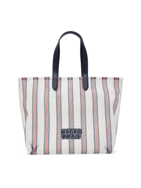 KENZO Off-White Kenzo Paris 'KENZO Coast Lines' Large Tote