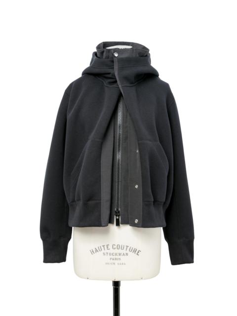 sacai Sponge Sweat x Grosgrain Hoodie