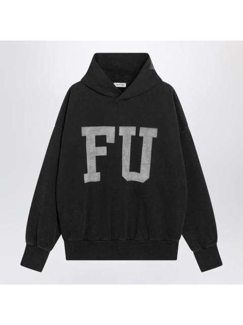 Fear of God Fear Of God Black Vintage-Effect Fu Hoodie Men