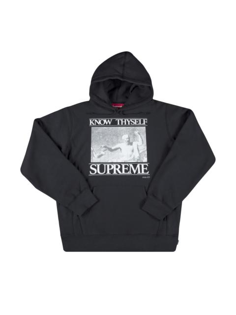 Supreme Supreme Know Thyself Hooded Sweatshirt 'Black'