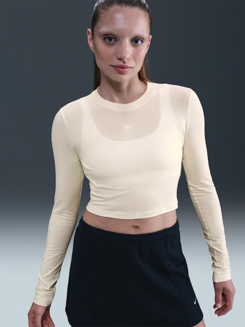 Nike Nike Sportswear Chill Knit Women's Slim Long-Sleeve Cropped Top